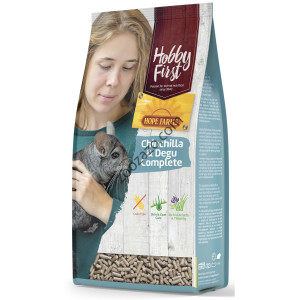 Храна за Чинчили и Дегу БЕЗ зърно 1,5 кг. - Hobbyfirst Hopefarms Chinchilla & Degu Complete